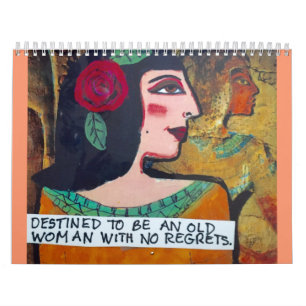 SCHLECHTES MÄDCHEN VORGESEHEN, UM KEINEN KALENDER