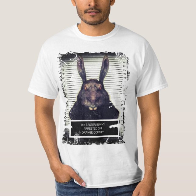 Schlechtes Ostern-Häschen T-Shirt (Vorderseite)