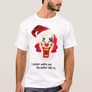 schlechtes Sankt-T-Shirt der schlechten Clowns T-Shirt