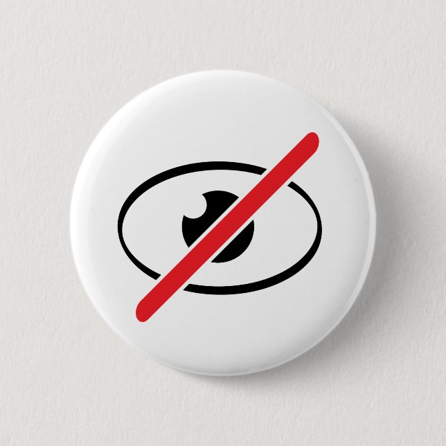 Schlechtes Sehvermögen. Deaktivieren Sie das Auge. Button (Vorderseite)