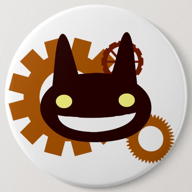 Schlechtes Steampunk Button (Vorderseite)