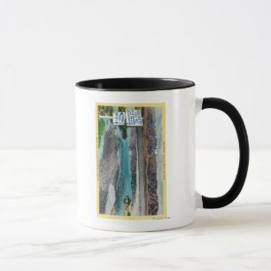 Schlechtes Wasser an nationalem Monument Death Tasse