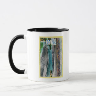 Schlechtes Wasser im Death Valley Nationaldenkmal Tasse
