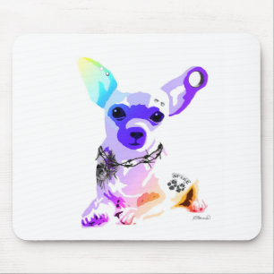 Schlechtes zu den Knochen-Chihuahua Mousepad