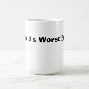 Schlechteste der Chef-Tasse der Welt Kaffeetasse