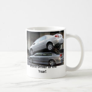 Schlechtester Fahrer des Jahres Kaffeetasse