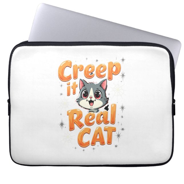 Schleich es echt Katze 2 Laptopschutzhülle (Vorderseite)