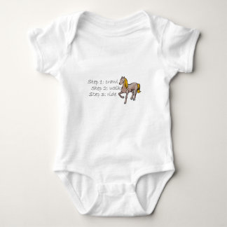 Schleichen-Weg-Fahrt Baby Strampler