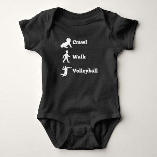 Schleichen-Weg-Volleyball Baby Strampler