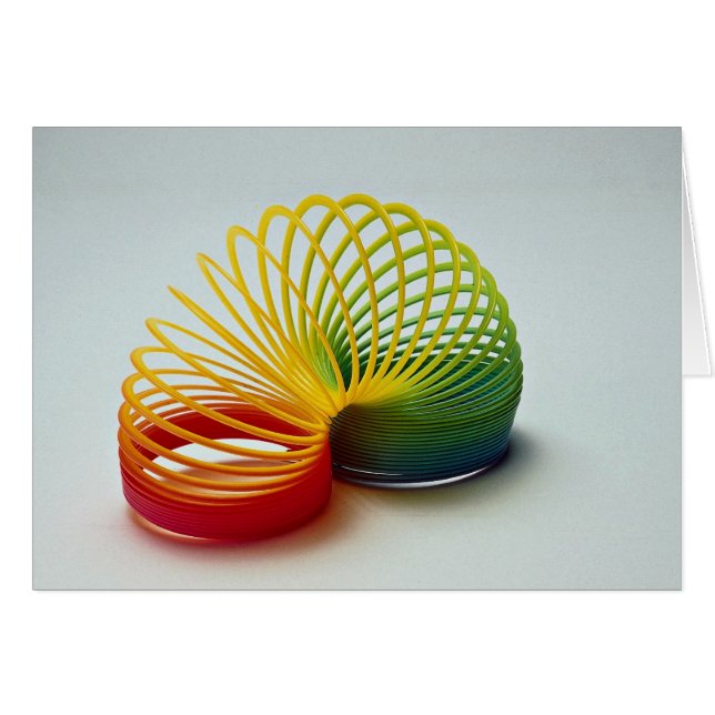Schleichendes Spielzeug des bunten Regenbogens für (Vorderseite (Horizontal))