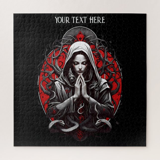 Schleichpriesterin des Schattengartens (Vertikal)