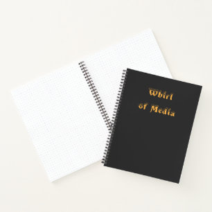 Schleier des Lärms – Wirbel der Medien Notizbuch