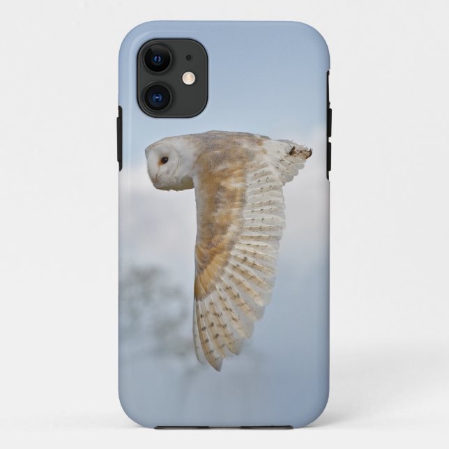 Schleiereule Flug iPhone 5 im Case-Mate-Fall Case-Mate iPhone Hülle (Rückseite)