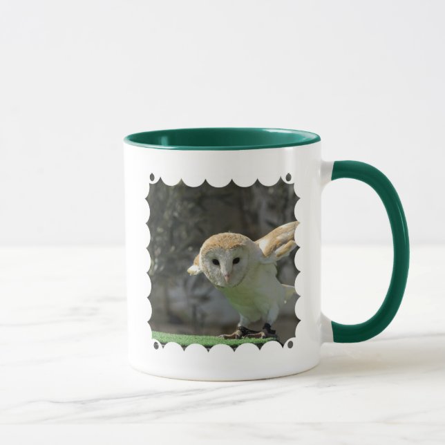 Schleiereule-Kaffee-Tasse Tasse (Rechts)