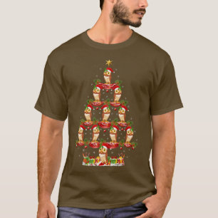 Schleiereule Vogel Liebhaber Xmas Urlaub Schleiere T-Shirt