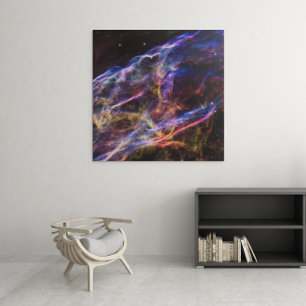 Schleiernebel-Supernova-Rest-Quadrat Leinwanddruck