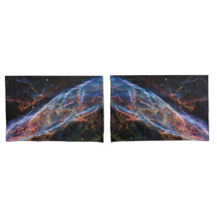 Schleiernebel Supernova-Überreste Hubble-Teleskop Kissenbezug