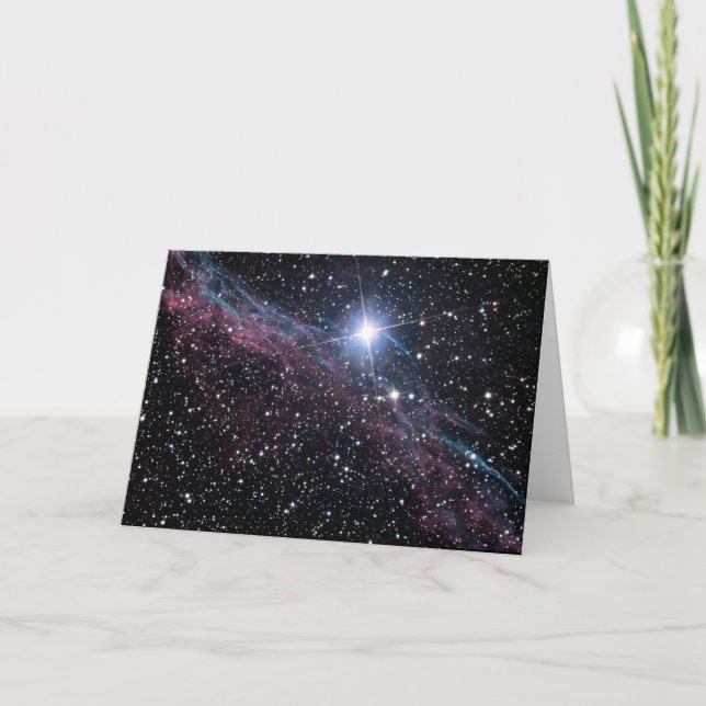 Schleiernebelfleck der NASAs ESA Karte (Vorderseite)