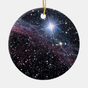 Schleiernebelfleck der NASAs ESA Keramik Ornament