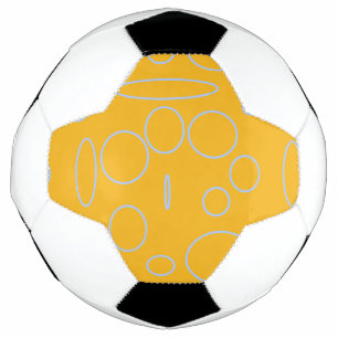 Schleifen für den Orange Geometric Soccer Ball