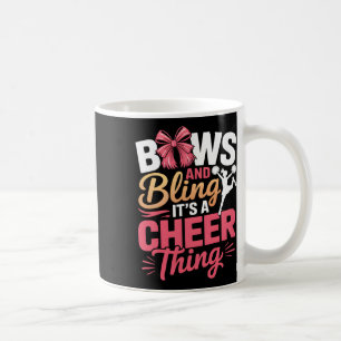 Schleifen und Glamour Es ist eine Cheer-Sache Chee Kaffeetasse