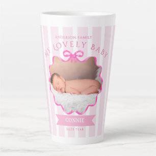 Schleifenband Neugeborenes Baby Mädchen Milchtasse
