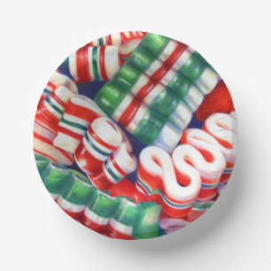 SCHLEIFENBONBON 18cm Papier-Schalen Pappteller
