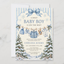Schleifenstreifen Süßer Teddybär Baby Shower Party