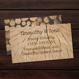 Schleifkarte Visitenkarte