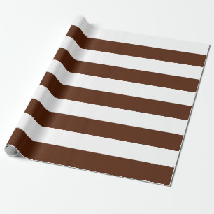 Schleifpapier für große, braune und weiße Streifen Geschenkpapier