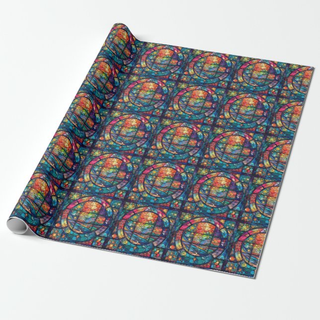 Schleifpapier für himmlische Glasarmaturen Geschenkpapier (Ungerollt)