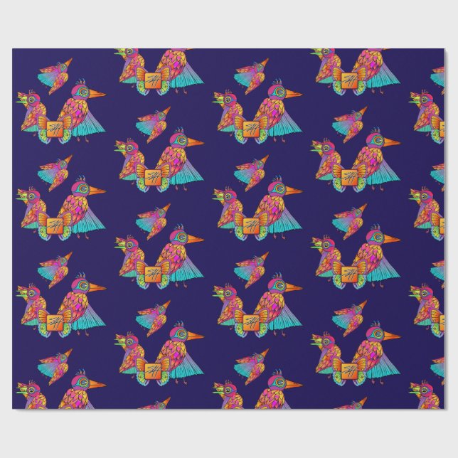 Schleifpapier Geschenkpapier (Flach)