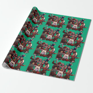 Schleifpapier Geschenkpapier