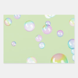 Schleifpapier Geschenkpapier Set