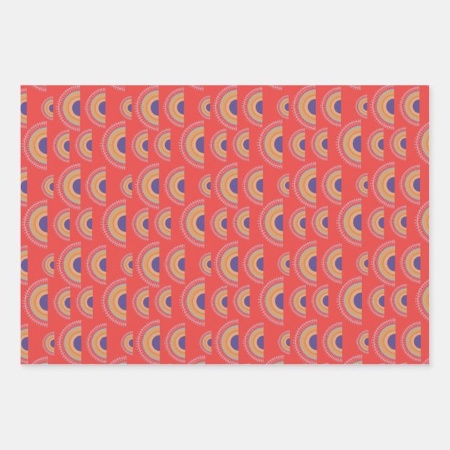 Schleifpapier Geschenkpapier Set (Vorderseite)