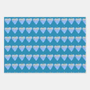 Schleifpapier Geschenkpapier Set
