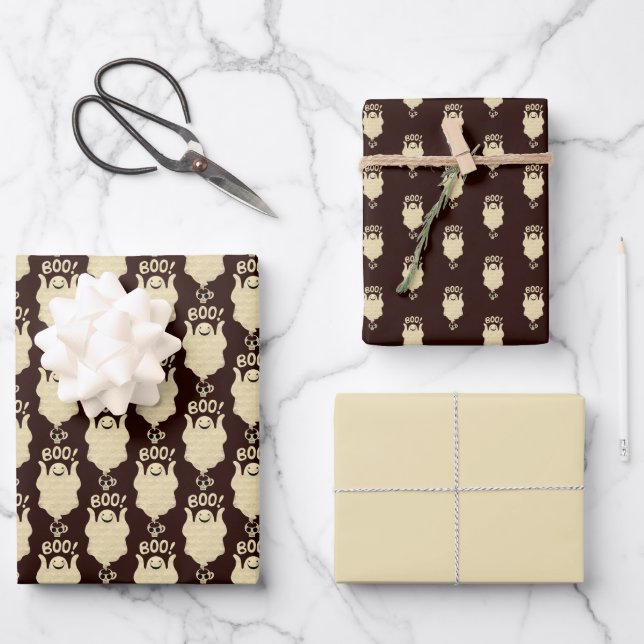 Schleifpapier Geschenkpapier Set (Vorderseite)