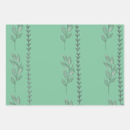 Schleifpapier Geschenkpapier Set