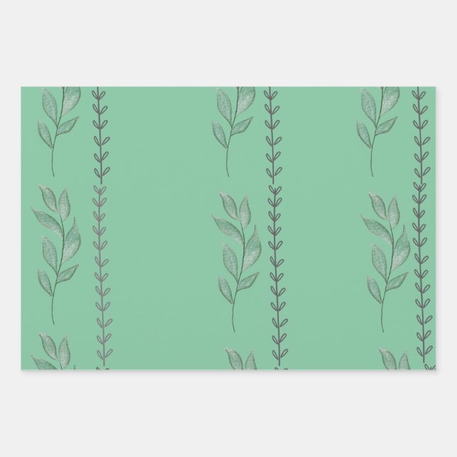 Schleifpapier Geschenkpapier Set (Vorderseite)