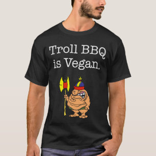 Schleppangel GRILLEN Schwarz-T-Shirt T-Shirt