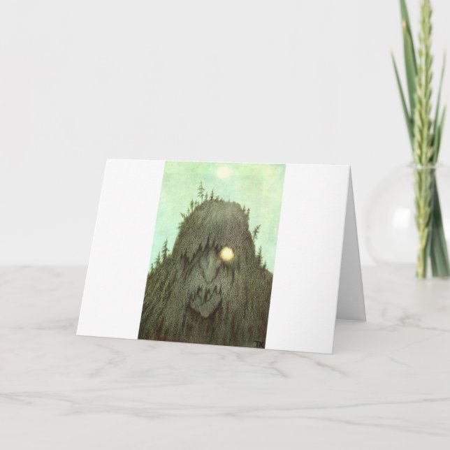 Schleppangel Karte (Vorderseite)