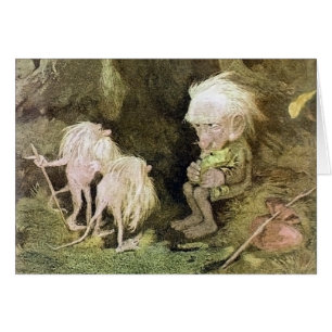 Schleppangel mit seinem Haustier-Frosch