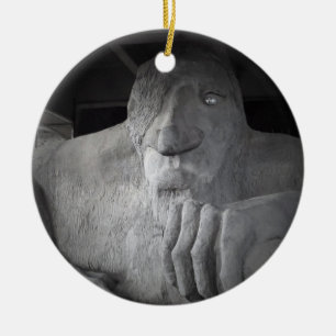 Schleppangel-Verzierung Seattles Fremont Keramikornament