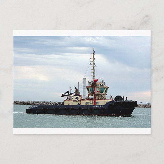 Schleppboot 2, Port Adelaide, Südaustralien Postkarte (Vorderseite)