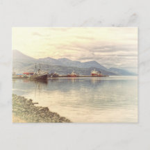 Schleppboot am Weltenende