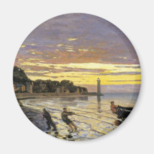 Schleppen eines Bootes, Honfleur Magnet