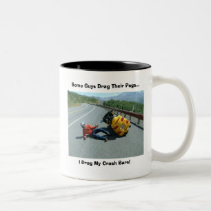 Schleppende Klammern! Zweifarbige Tasse