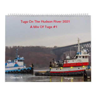 Schlepper am Hudson River 2021 - eine Mischung aus Kalender