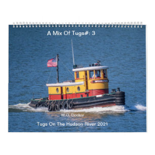 Schlepper am Hudson River 2021 - eine Mischung aus Kalender