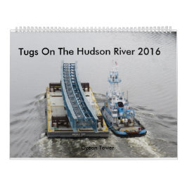 Schlepper auf dem Hudson 2016 Kalender